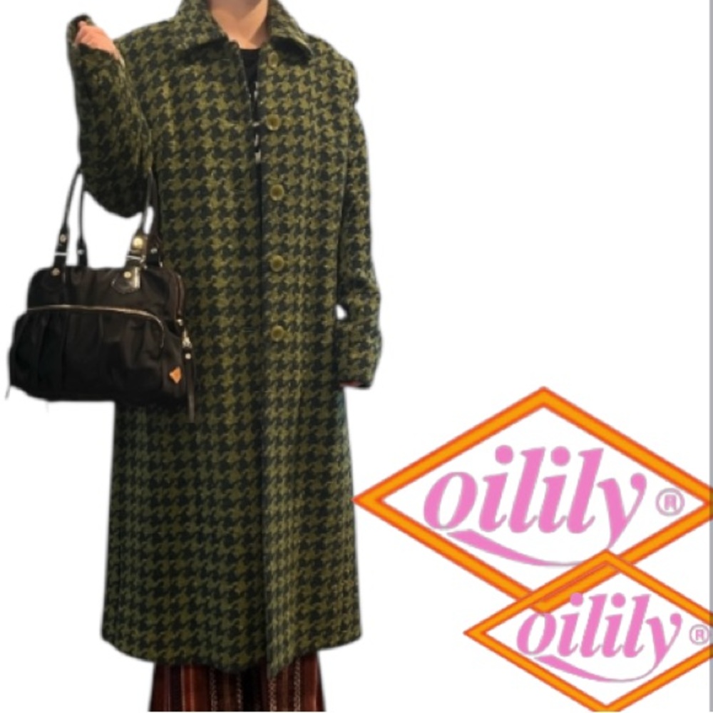 Oilily Houndstooth Wool/Carpet Coat 
42 or M-L - Picture 3 of 17